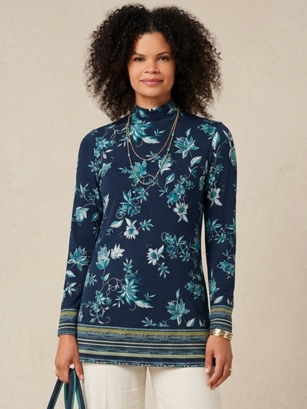 Susan Graver Weekend - Mock Neck Tunic